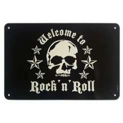 Sign Skull Rock'n'Roll - Rockbites