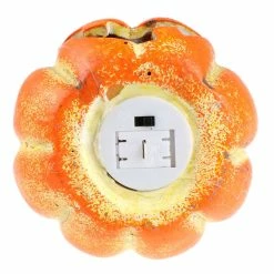 Decoration CERAMIC PUMPKIN WITH CANDLE AND LIGHT -Furniture Cosplay Shop 100799 025