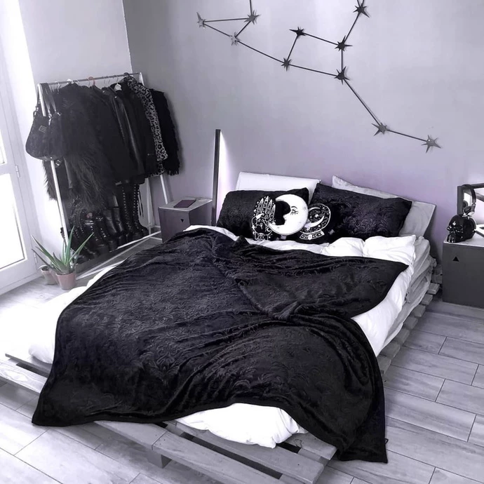 Blanket (duvet) KILLSTAR - Cthulhu - BLACK 4 Blanket (duvet) KILLSTAR - Cthulhu - BLACK - Image 2