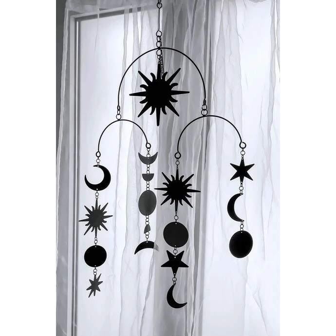 Wind Chimes (decoration) KILLSTAR - Cosmical Hanging Mobile - Black 4 Wind Chimes (decoration) KILLSTAR - Cosmical Hanging Mobile - Black - Image 2