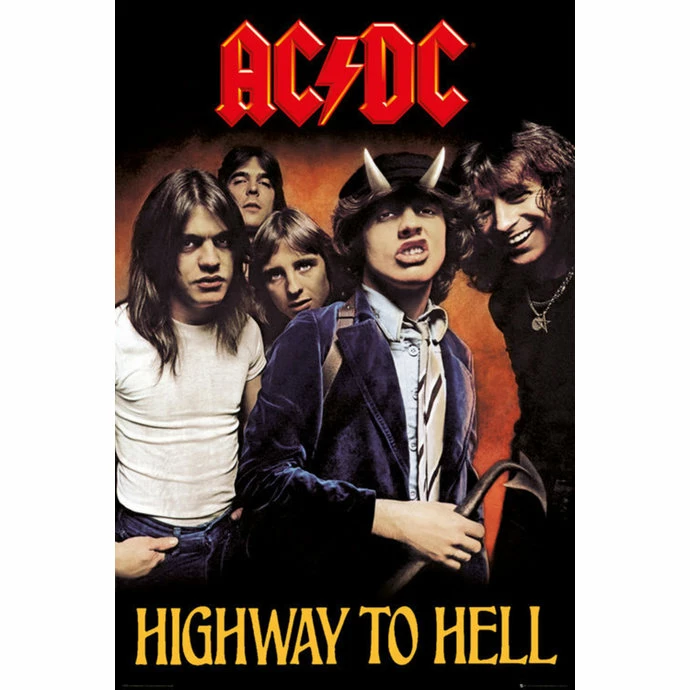 Poster AC / DC - Highway To Hell - GB Posters 3 Poster AC / DC - Highway To Hell - GB Posters