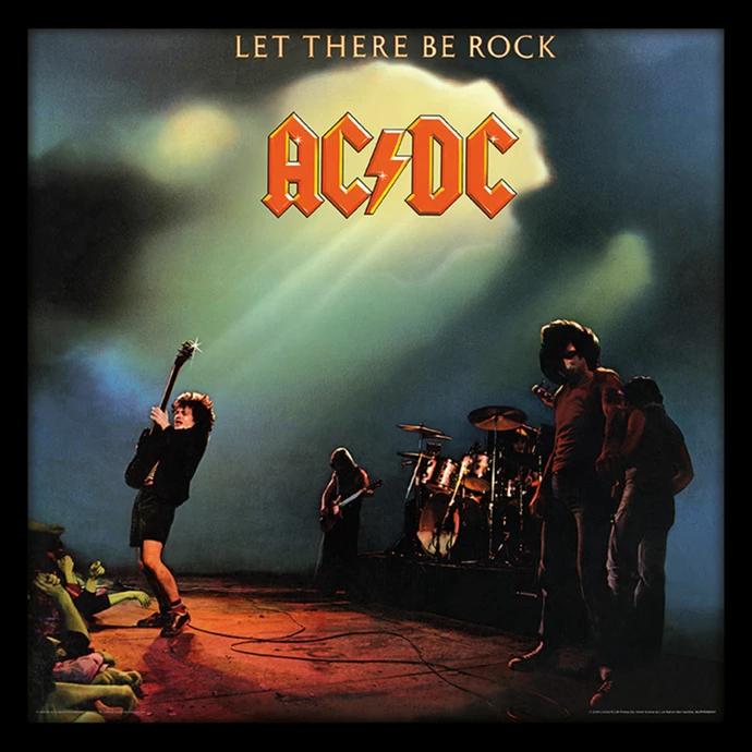 Framed Poster AC / DC - (Let There Be Rock) - PYRAMID POSTERS 3 Framed Poster AC / DC - (Let There Be Rock) - PYRAMID POSTERS