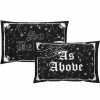 Pillow Cases KILLSTAR - As Above - BLACK 1 Pillow Cases KILLSTAR - As Above - BLACK -Furniture Cosplay Shop ASABOVE PILLOWCASES 1024x1024