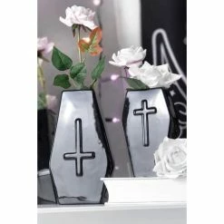 Vase KILLSTAR - Coffin 7 Vase KILLSTAR - Coffin -Furniture Cosplay Shop COFFIN VASE MEDIUM C x1600