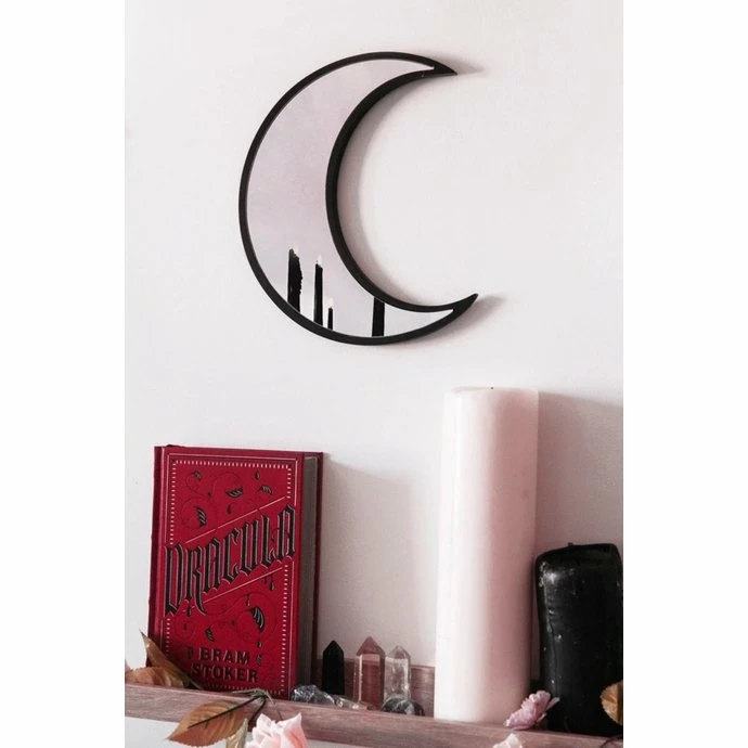 Mirror (decoration) KILLSTAR - Crescent - BLACK 4 Mirror (decoration) KILLSTAR - Crescent - BLACK - Image 2