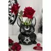 Vase (decoration) KILLSTAR - Evil Bunny Vase - Black -Furniture Cosplay Shop EVIL BUNNY VASE B