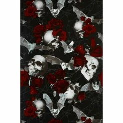 Wallpaper On The Wall KILLSTAR - Haunted Garden - Black