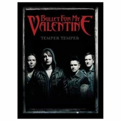 Framed Poster Bullet For My Valentine - Group - PYRAMID POSTERS