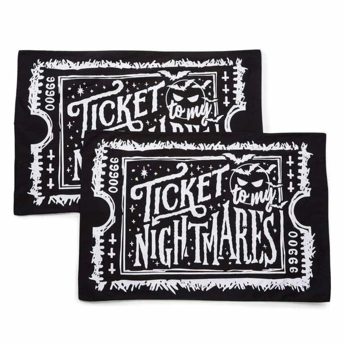 Pillowcases KILLSTAR - Nightmare - Black 3 Pillowcases KILLSTAR - Nightmare - Black