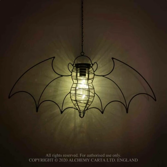 Lamp (solar) ALCHEMY GOTHIC - Bat Garden Ligh 4 Lamp (solar) ALCHEMY GOTHIC - Bat Garden Ligh - Image 2