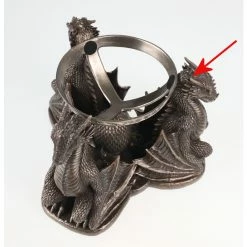 Decoration (crystal Ball Holder) Dragons Prophecy - POŠKOZENÝ -Furniture Cosplay Shop awwe013