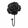 Hook Rack ALCHEMY GOTHIC - Black Rose 2 Hook Rack ALCHEMY GOTHIC - Black Rose -Furniture Cosplay Shop black rose hanger tie back000