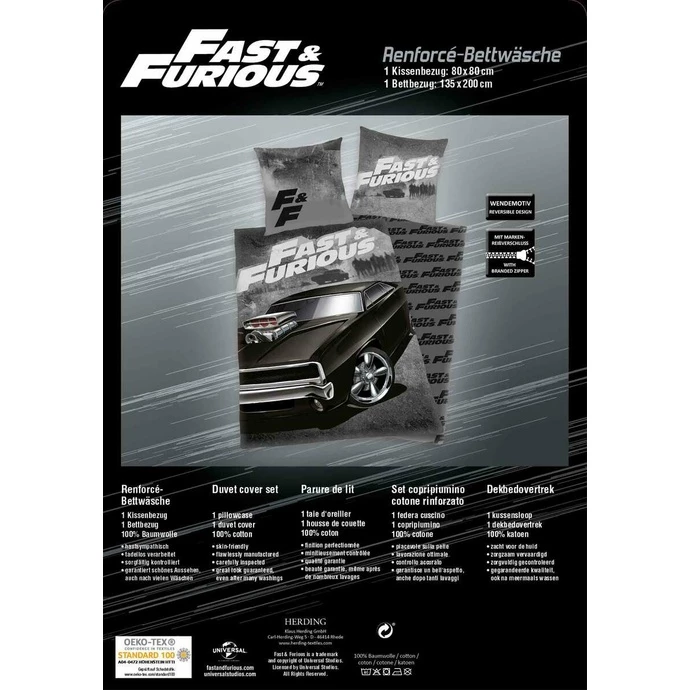 Bed Linen Fast And Furious 7 Bed Linen Fast And Furious - Image 5