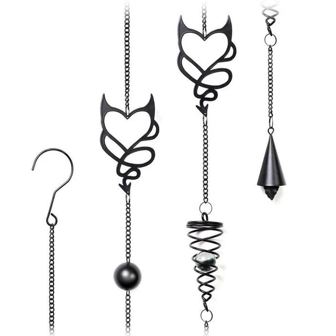 Chime (decoration) ALCHEMY GOTHIC - Devil Heart 4 Chime (decoration) ALCHEMY GOTHIC - Devil Heart - Image 2