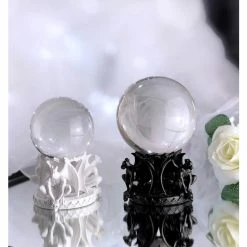 Crystal Ball Holder KILLSTAR - Gate Keeper - BONE 7 Crystal Ball Holder KILLSTAR - Gate Keeper - BONE -Furniture Cosplay Shop gate keeper crystal ball stand bone002
