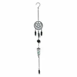 Chime (decoration) ALCHEMY GOTHIC - Pentagram Dream Catcher