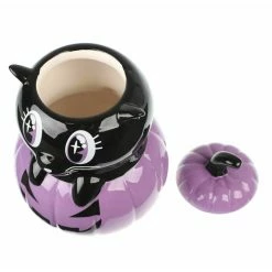 Decoration (box) KILLSTAR - Meowloween Ceramic - BLACK -Furniture Cosplay Shop meowloween ceramic jar c min 003