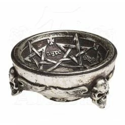 Bowl (decoration) ALCHEMY GOTHIC - Pentagram