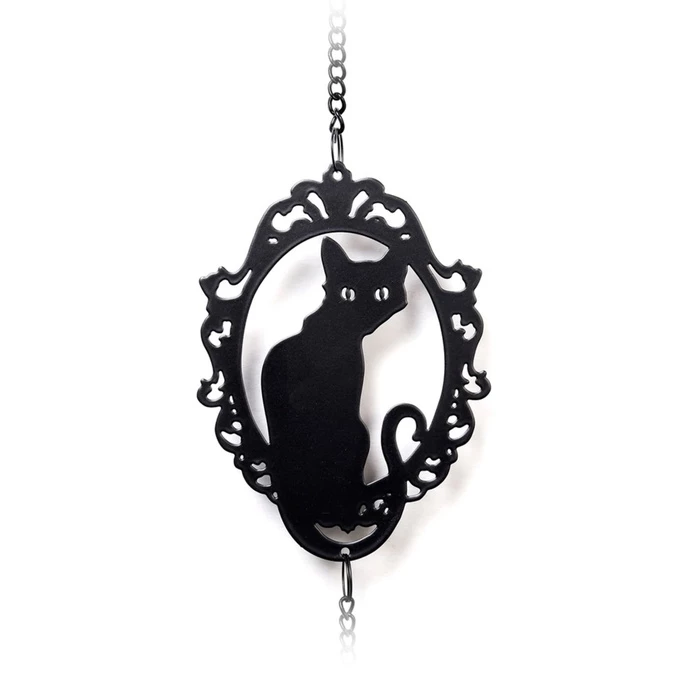 Chime (decoration) ALCHEMY GOTHIC - Cat Silhouette 5 Chime (decoration) ALCHEMY GOTHIC - Cat Silhouette - Image 3