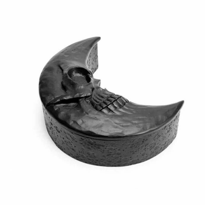 Decoration (box) ALCHEMY GOTHIC - Skull Moon - Black 6 Decoration (box) ALCHEMY GOTHIC - Skull Moon - Black - Image 4