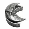 Decoration (box) ALCHEMY GOTHIC - Skull Moon - Silver