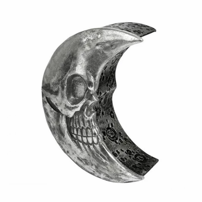 Decoration (box) ALCHEMY GOTHIC - Skull Moon - Silver 4 Decoration (box) ALCHEMY GOTHIC - Skull Moon - Silver - Image 2