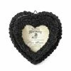 Decoration (photo Frame) ALCHEMY GOTHIC - Black Rose Heart 1 Decoration (photo Frame) ALCHEMY GOTHIC - Black Rose Heart -Furniture Cosplay Shop small black rose heart photo frame