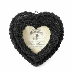 Decoration (photo Frame) ALCHEMY GOTHIC - Black Rose Heart