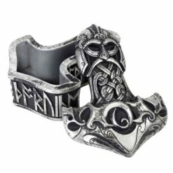 Decoration (box) ALCHEMY GOTHIC - Thors Hammer