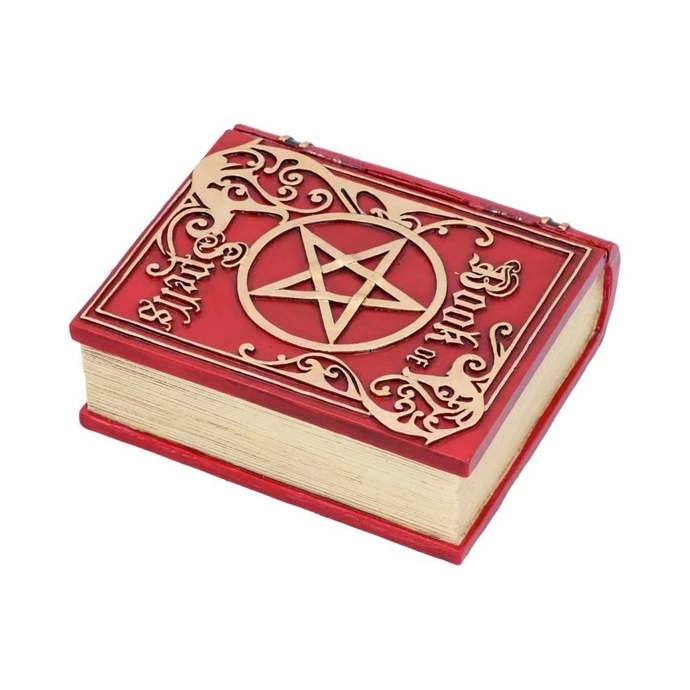 Decoration (box) Book Of Spells - Red 5 Decoration (box) Book Of Spells - Red - Image 3