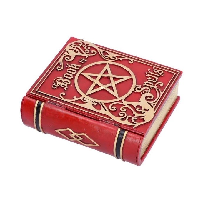 Decoration (box) Book Of Spells - Red 7 Decoration (box) Book Of Spells - Red - Image 5