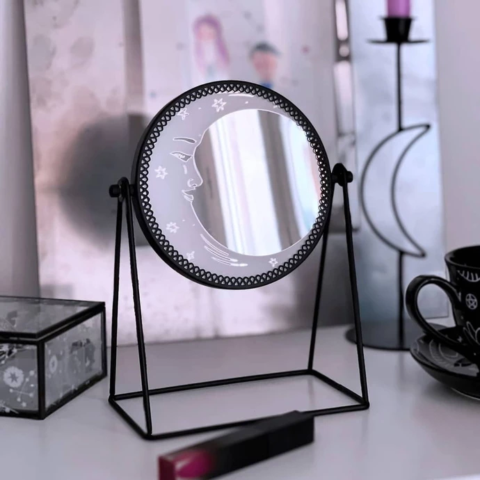 Mirror KILLSTAR - Astral Body Round Desk - Black 4 Mirror KILLSTAR - Astral Body Round Desk - Black - Image 2