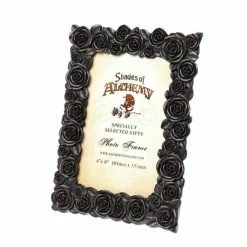 Decoration (photo Frame) ALCHEMY GOTHIC - Rose - Black 6 Decoration (photo Frame) ALCHEMY GOTHIC - Rose - Black -Furniture Cosplay Shop wa019