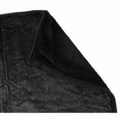 Blanket (bedspread) KILLSTAR - Woodstock - Black 10 Blanket (bedspread) KILLSTAR - Woodstock - Black -Furniture Cosplay Shop woodstock blanket002